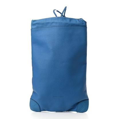 Burberry Prorsum Calfskin Drawstring Baby Duffle Blue Azure 3 of 11