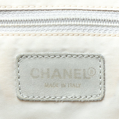 Chanel Nylon Travel Backpack Beige 9 of 9