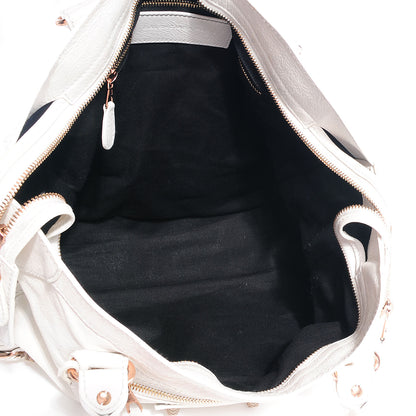 Balenciaga Agneau Giant 12 Rose Gold Hardware City White 9 of 12