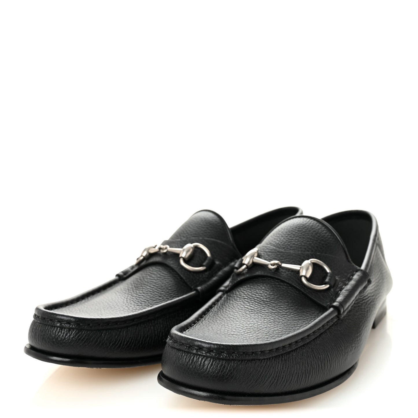 Bryanne Calfskin Mens 1953 Horsebit Loafers 10 Black