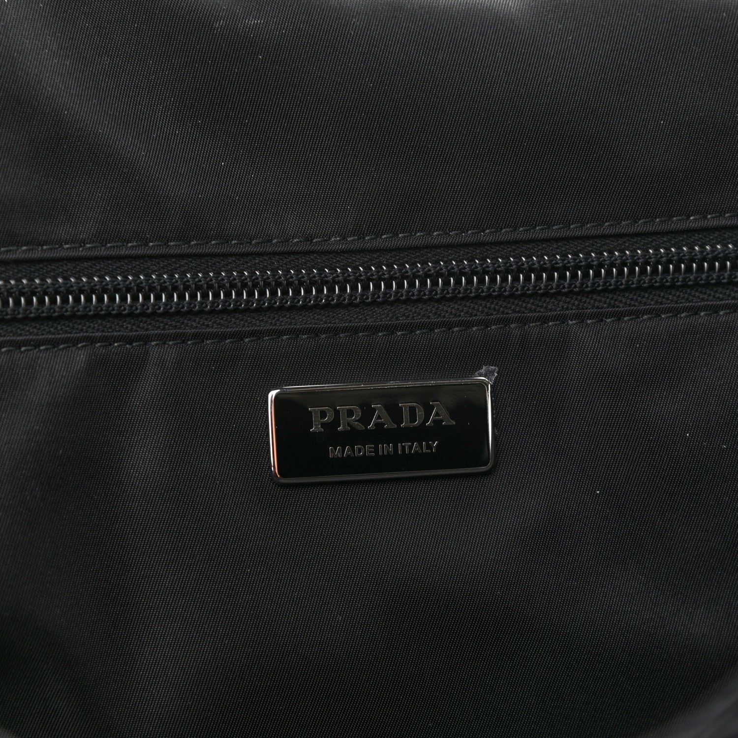 Prada Re-Nylon Vitello Padded Large Flap Shoulder Bag Black 6 of 11