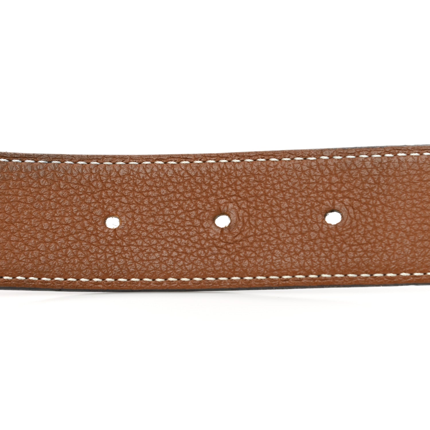 Hermes Box Togo 32mm Belt Strap 90 Black Gold 4 of 7