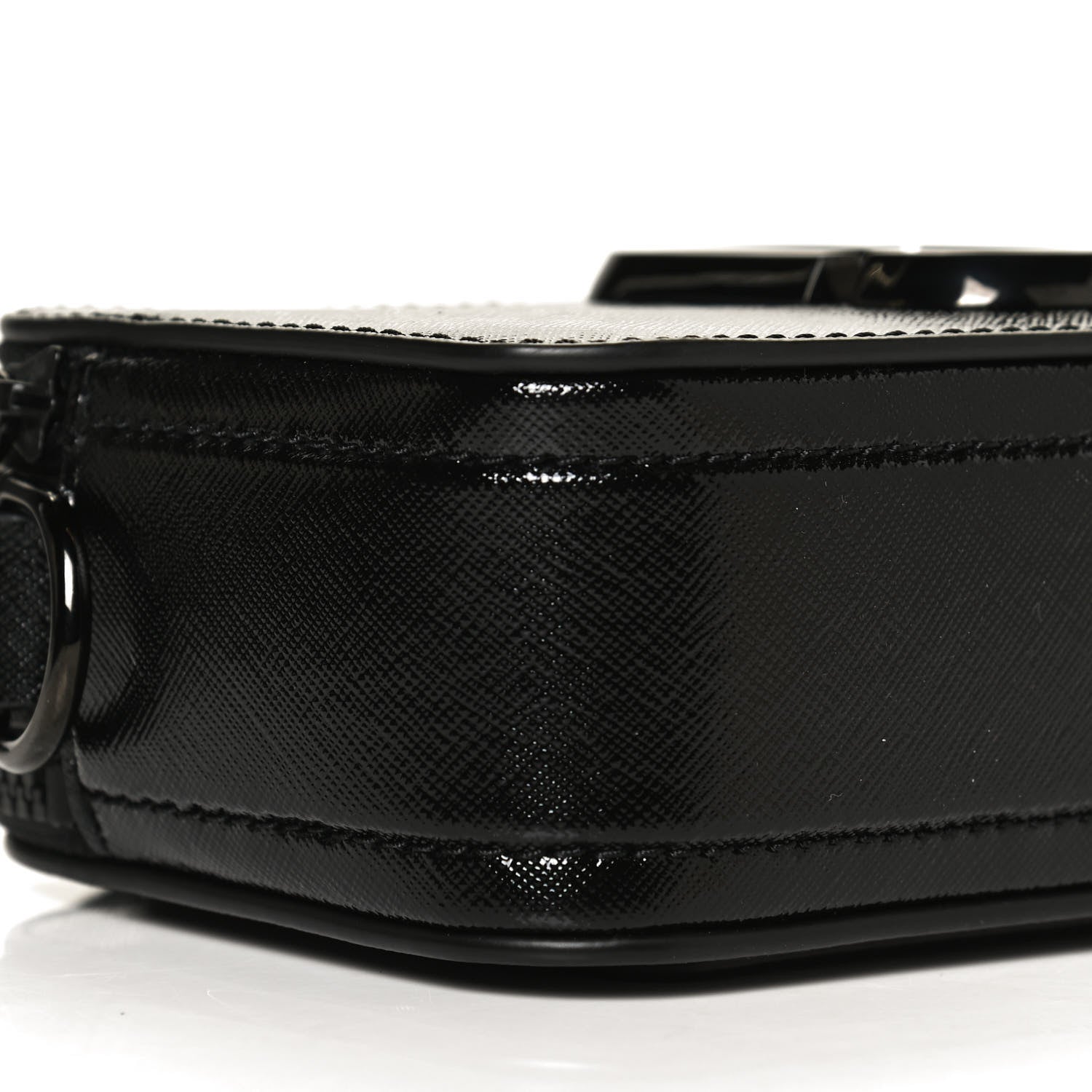 Marc Jacobs Saffiano Small Snapshot Camera Bag Black 8 of 9