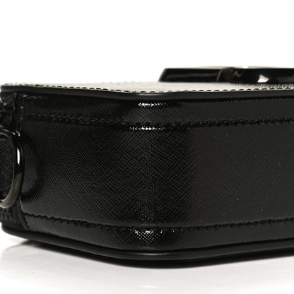 Marc Jacobs Saffiano Small Snapshot Camera Bag Black 8 of 9