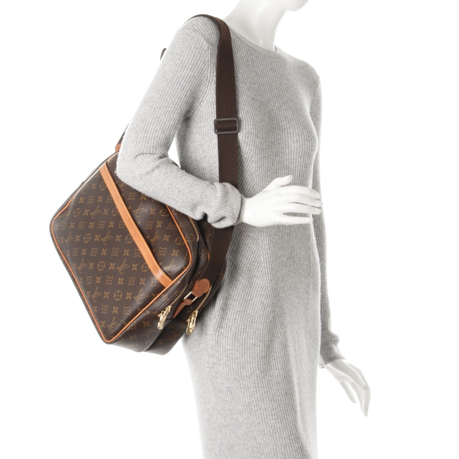 Louis Vuitton Monogram Reporter GM 2 of 6