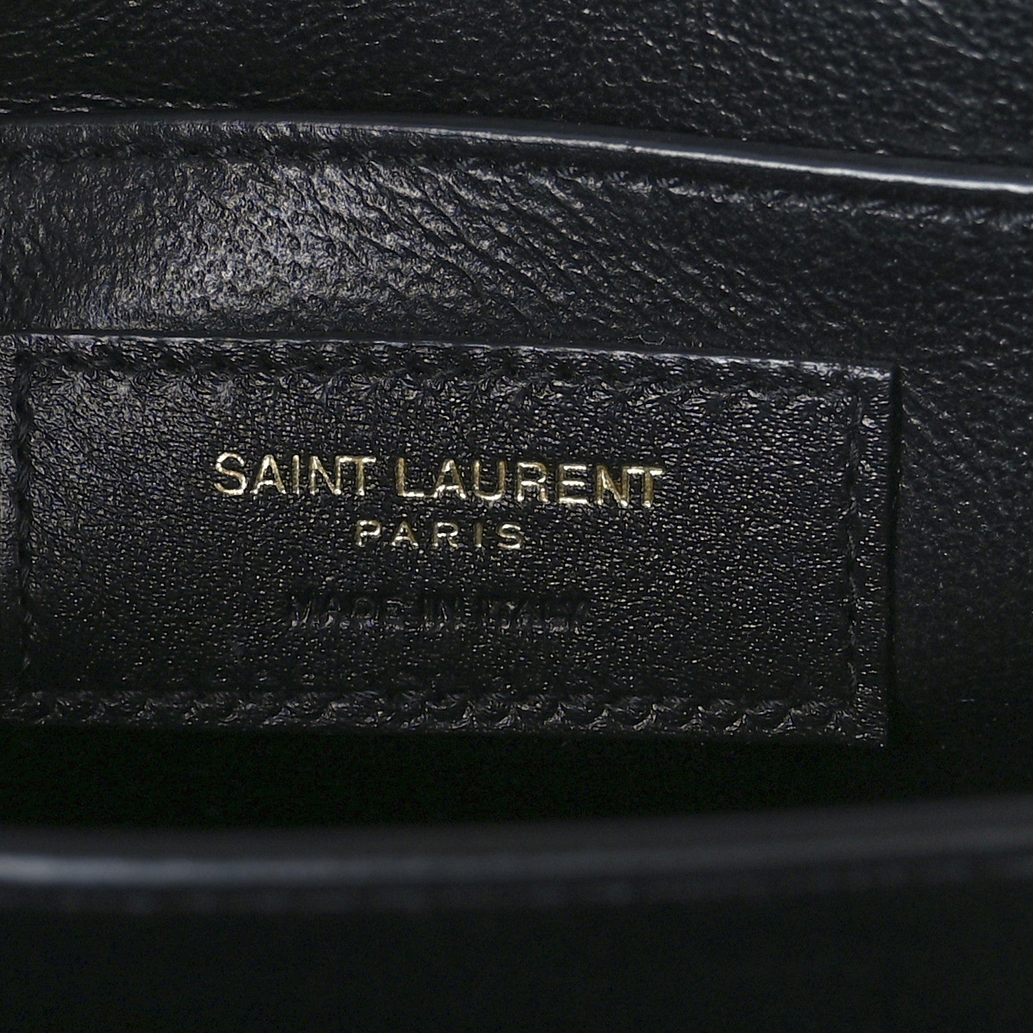 Saint Laurent Grain de Poudre Medium Classic Monogram Cassandra Top Handle Black 6 of 12