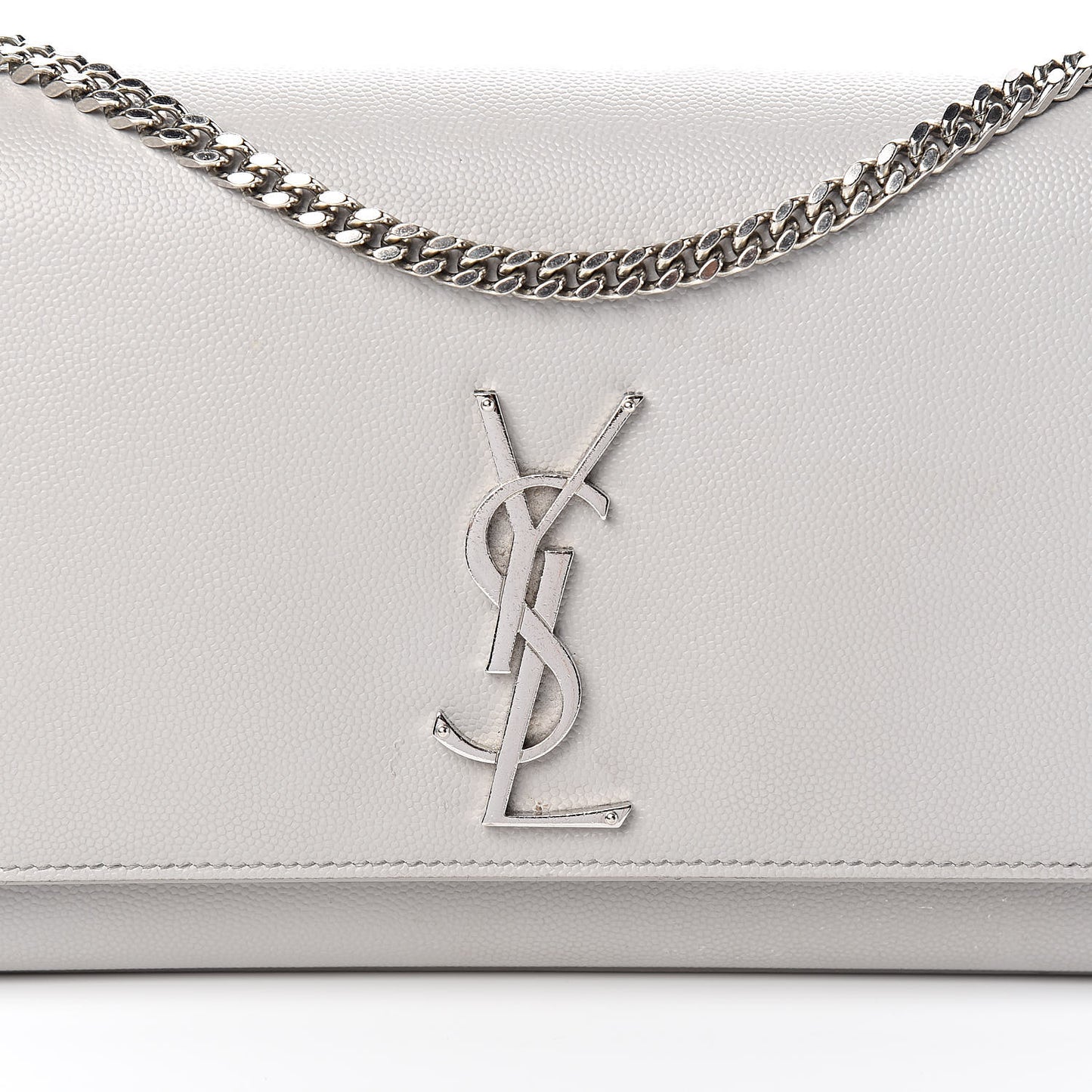 Grain De Poudre Medium Classic Monogram Kate Satchel Souris