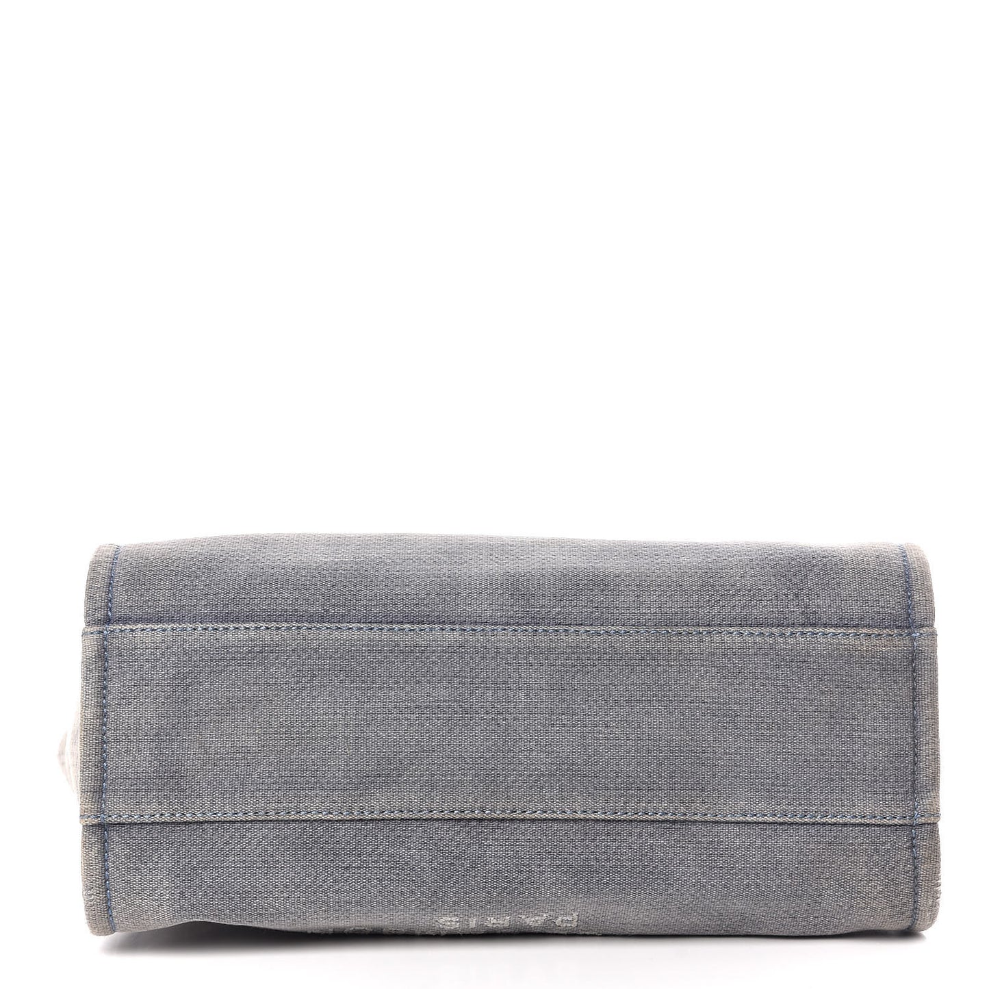 Canvas Small Deauville Tote Denim Blue