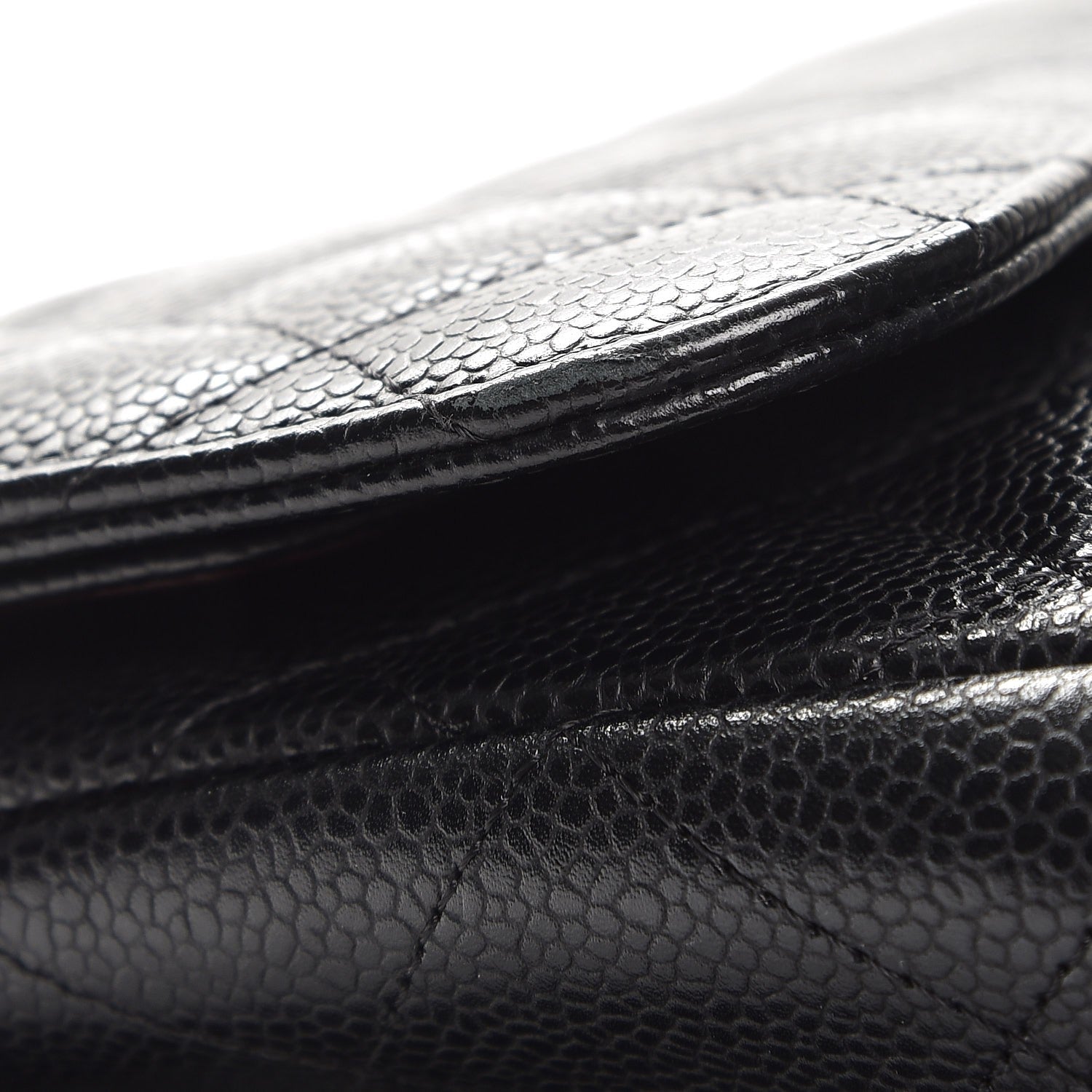 Chanel Caviar Quilted Jumbo Double Flap Black 9 of 9