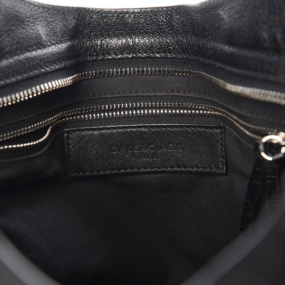 Balenciaga Chevre Silver Metallic Edge Hardware City Black 8 of 9