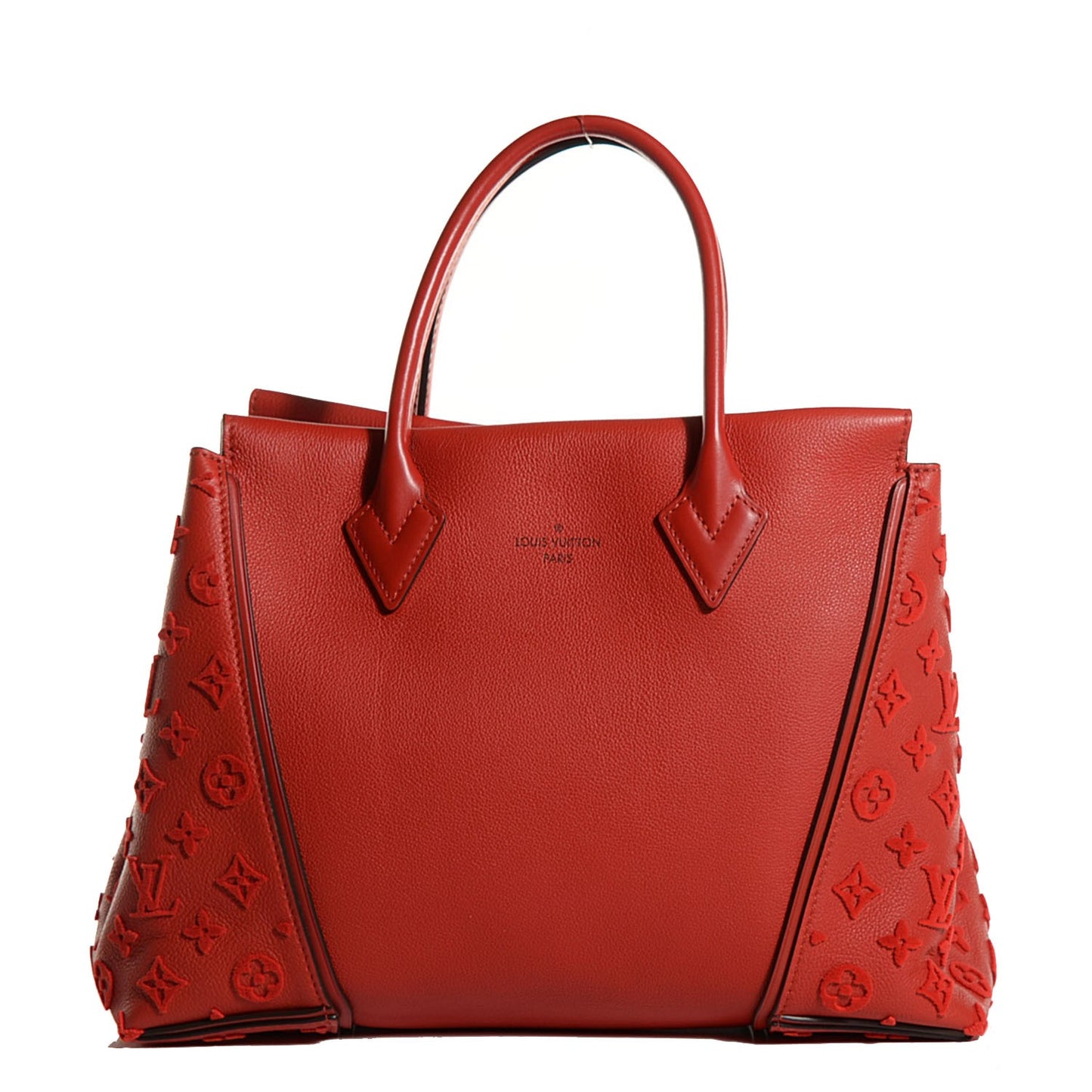 Veau Cachemire Tote W PM Paprika