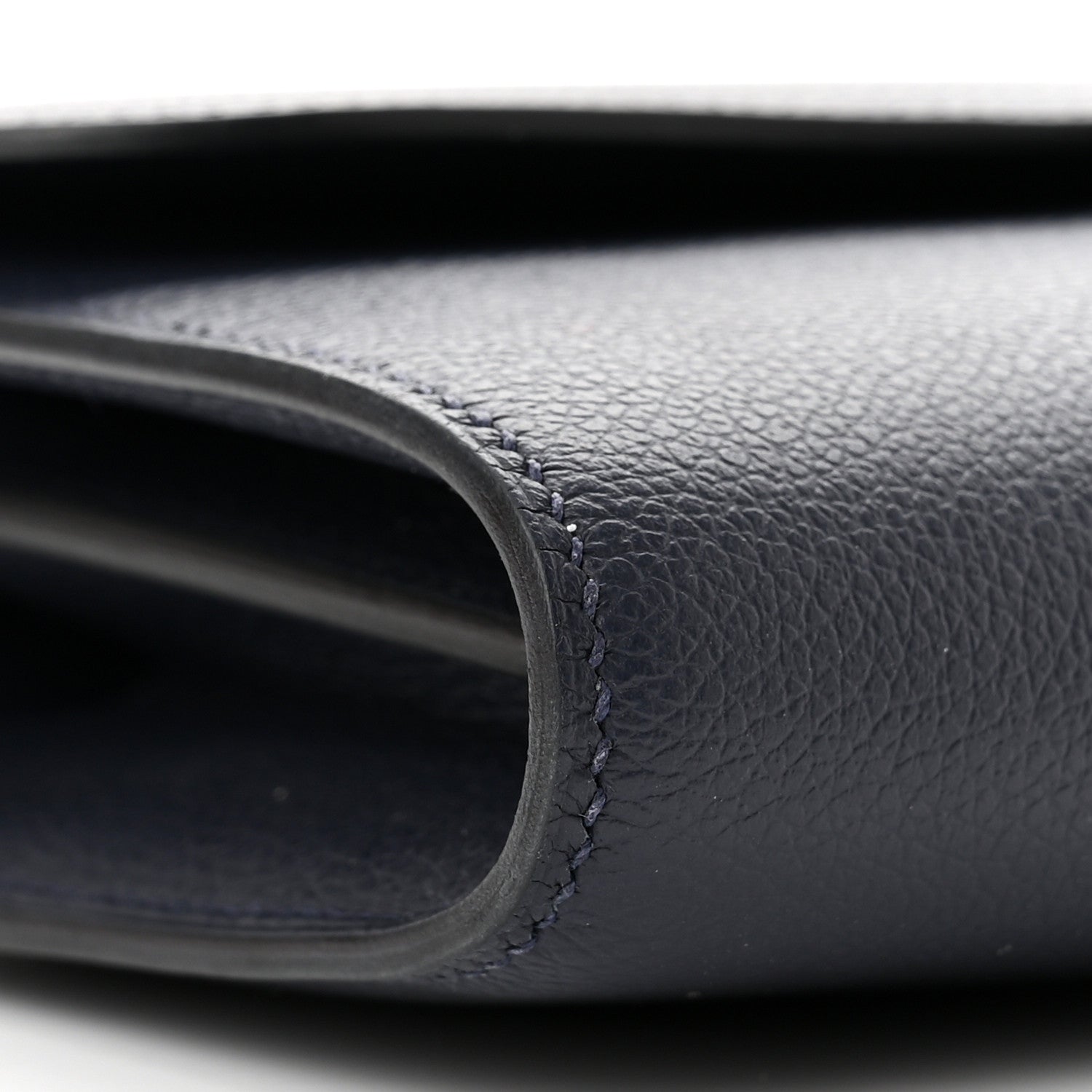 Hermes Evercolor Constance Wallet To Go Bleu Nuit 8 of 10