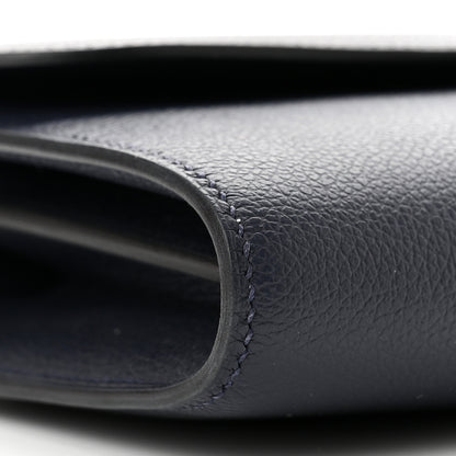 Hermes Evercolor Constance Wallet To Go Bleu Nuit 8 of 10