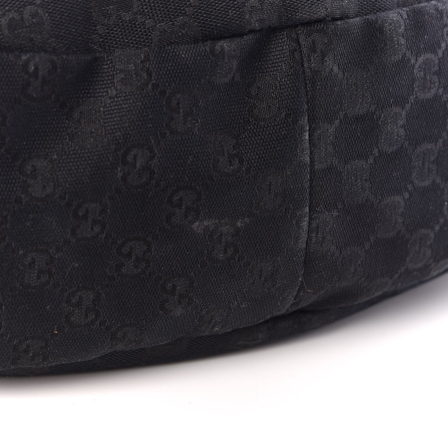 Monogram Medium Abbey Shoulder Bag Black