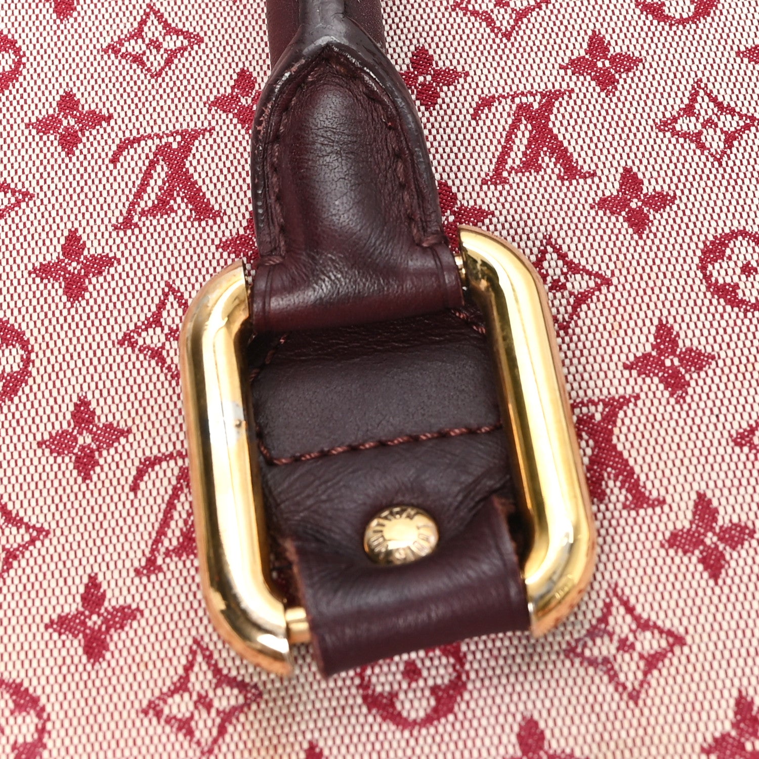 Louis Vuitton Mini Monogram Alma Haut Tote Cherry 10 of 11
