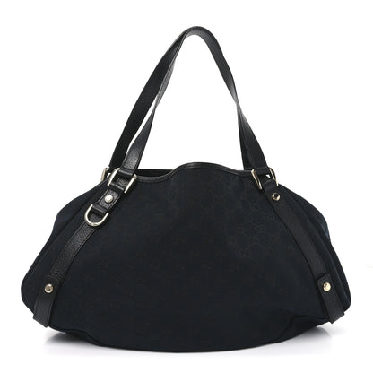 Gucci Monogram Medium Abbey Shoulder Bag Black 1 of 10