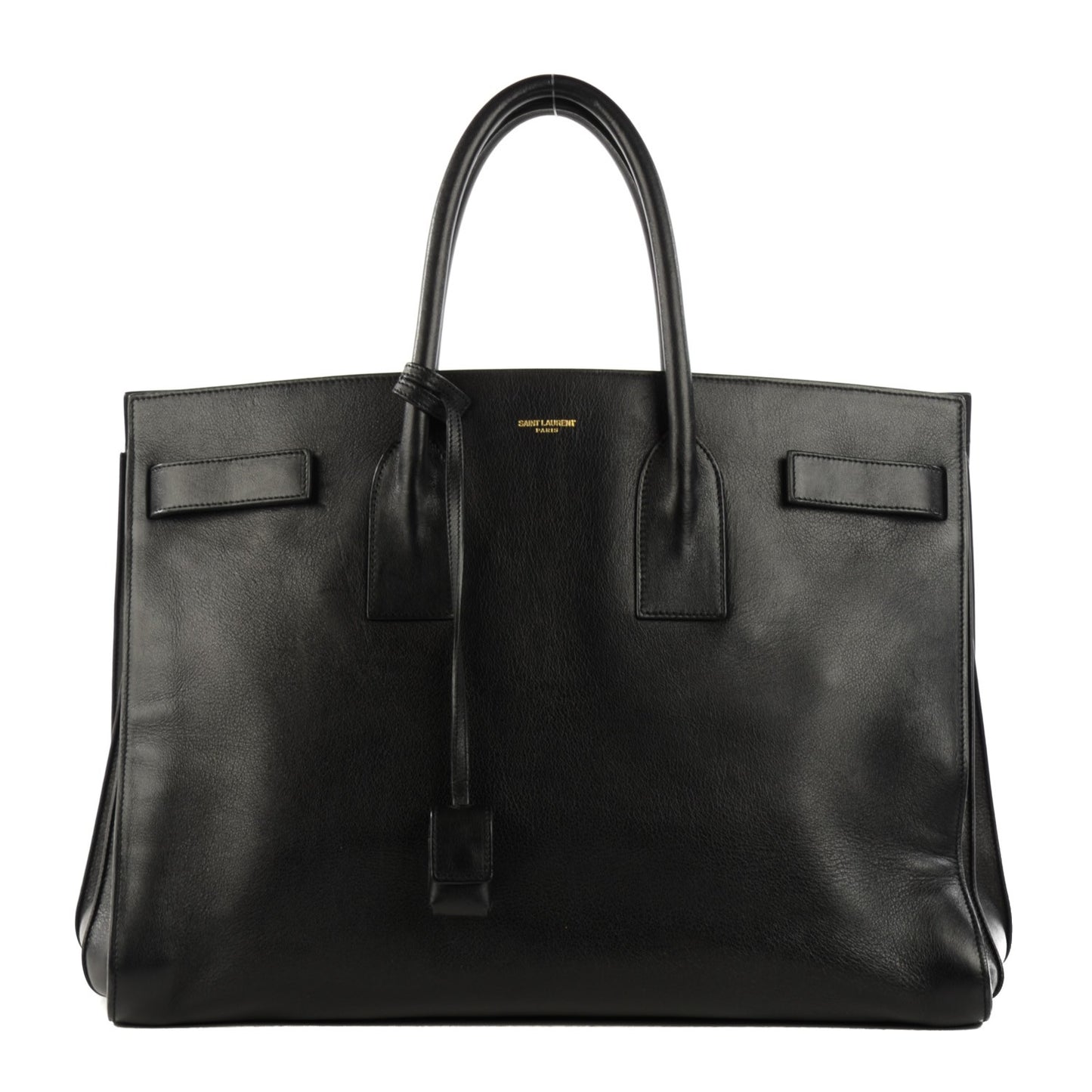 Calfskin Large Sac De Jour Carryall Black