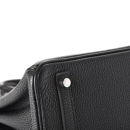 Hermes Togo Birkin 25 Black 36 of 36