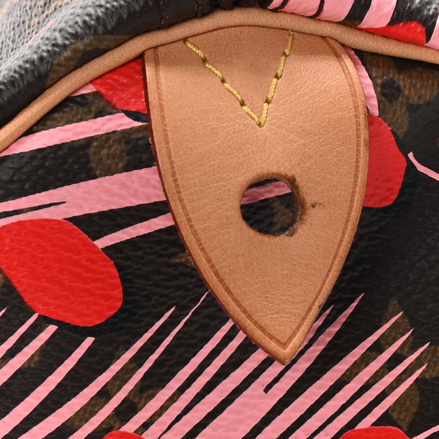 Louis Vuitton Monogram Jungle Dots Speedy 30 Sugar Pink Poppy 6 of 7