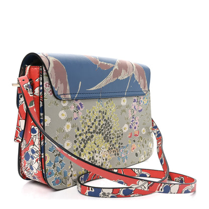 Valentino Garavani Calfskin Garden Couture Printed Mime Crossbody Multicolor 3 of 9