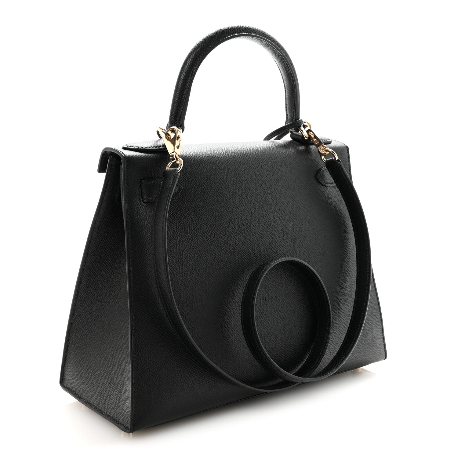 Hermes Epsom Kelly Sellier 28 Black 3 of 10