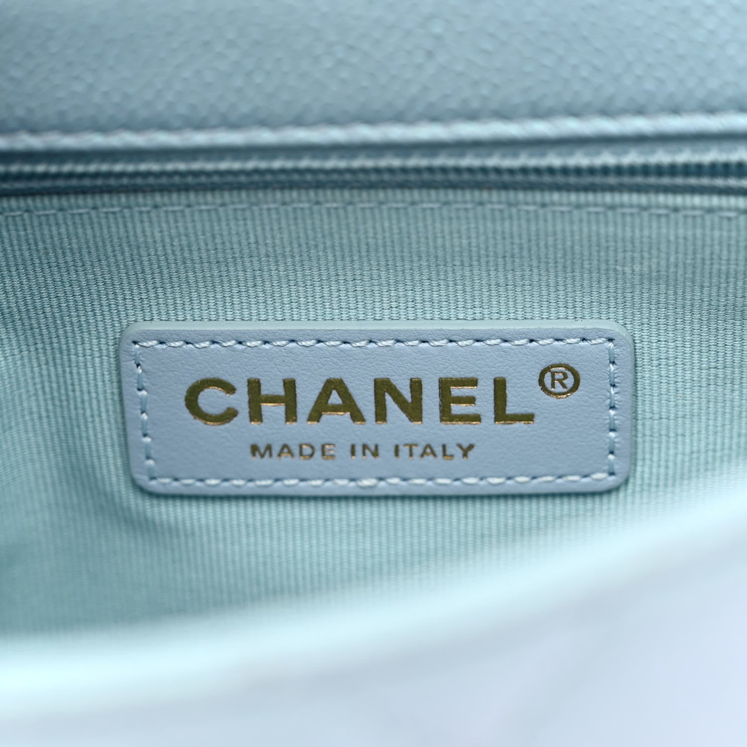 Chanel Iridescent Caviar Quilted Mini My Perfect Flap Light Blue 6 of 11