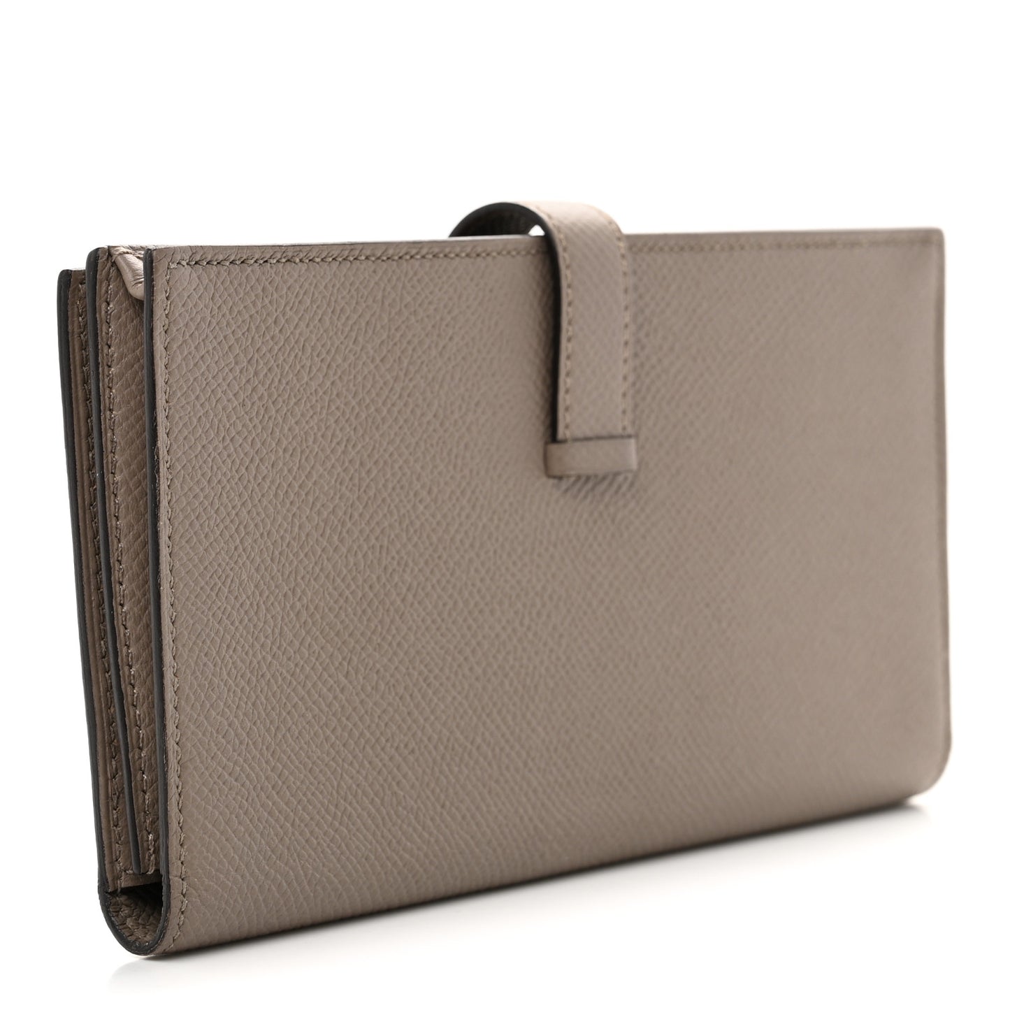 Epsom Bearn Gusset Wallet Gris Asphalte