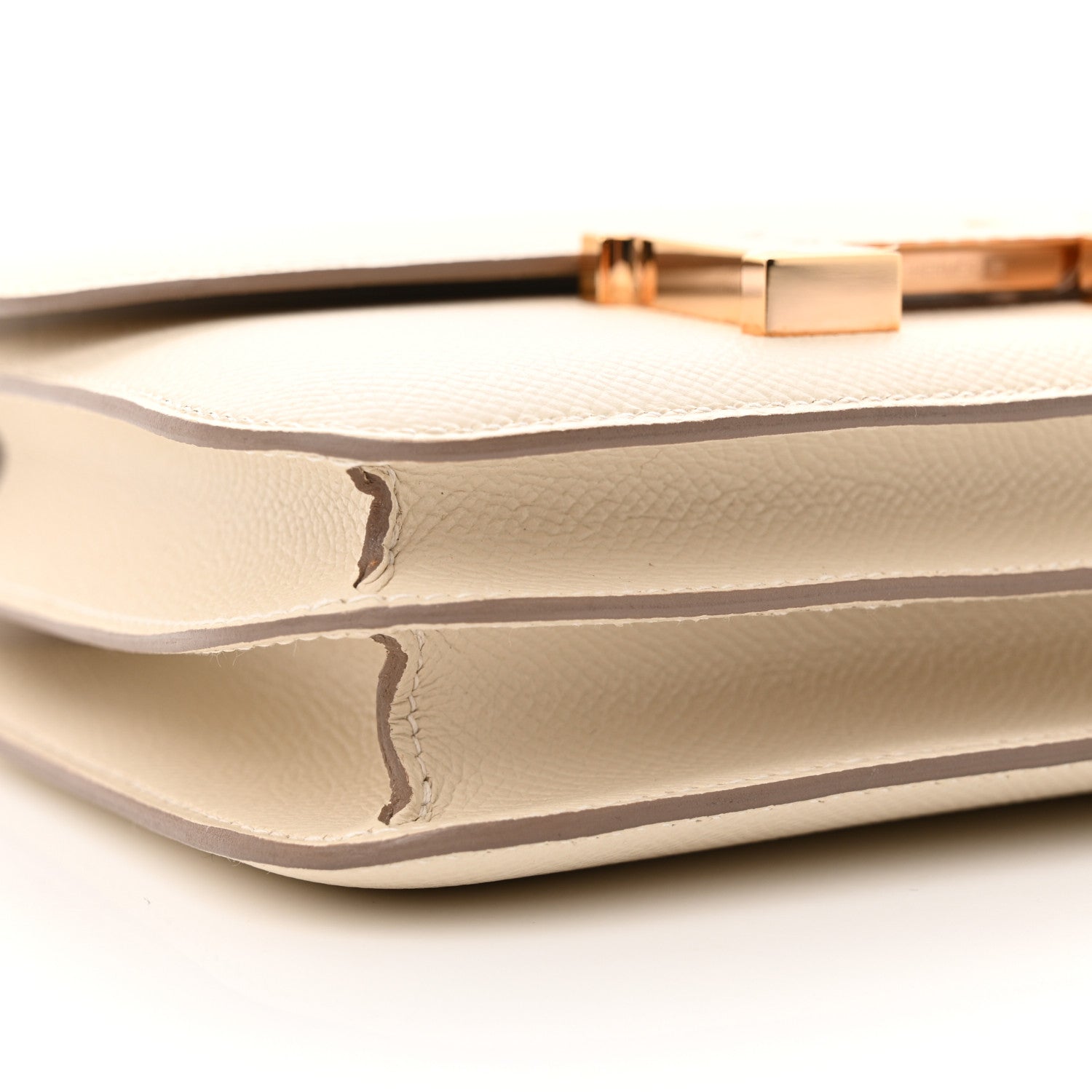 Hermes Epsom Constance 18 Craie 9 of 10