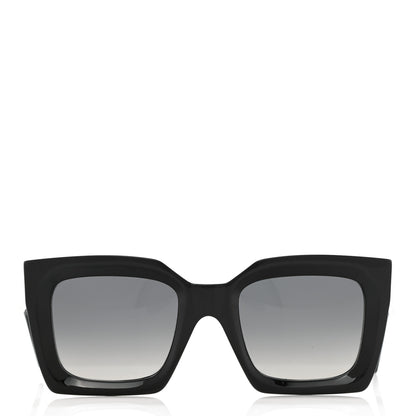 Celine Acetate Square Sunglasses CL401301 Black 2 of 7