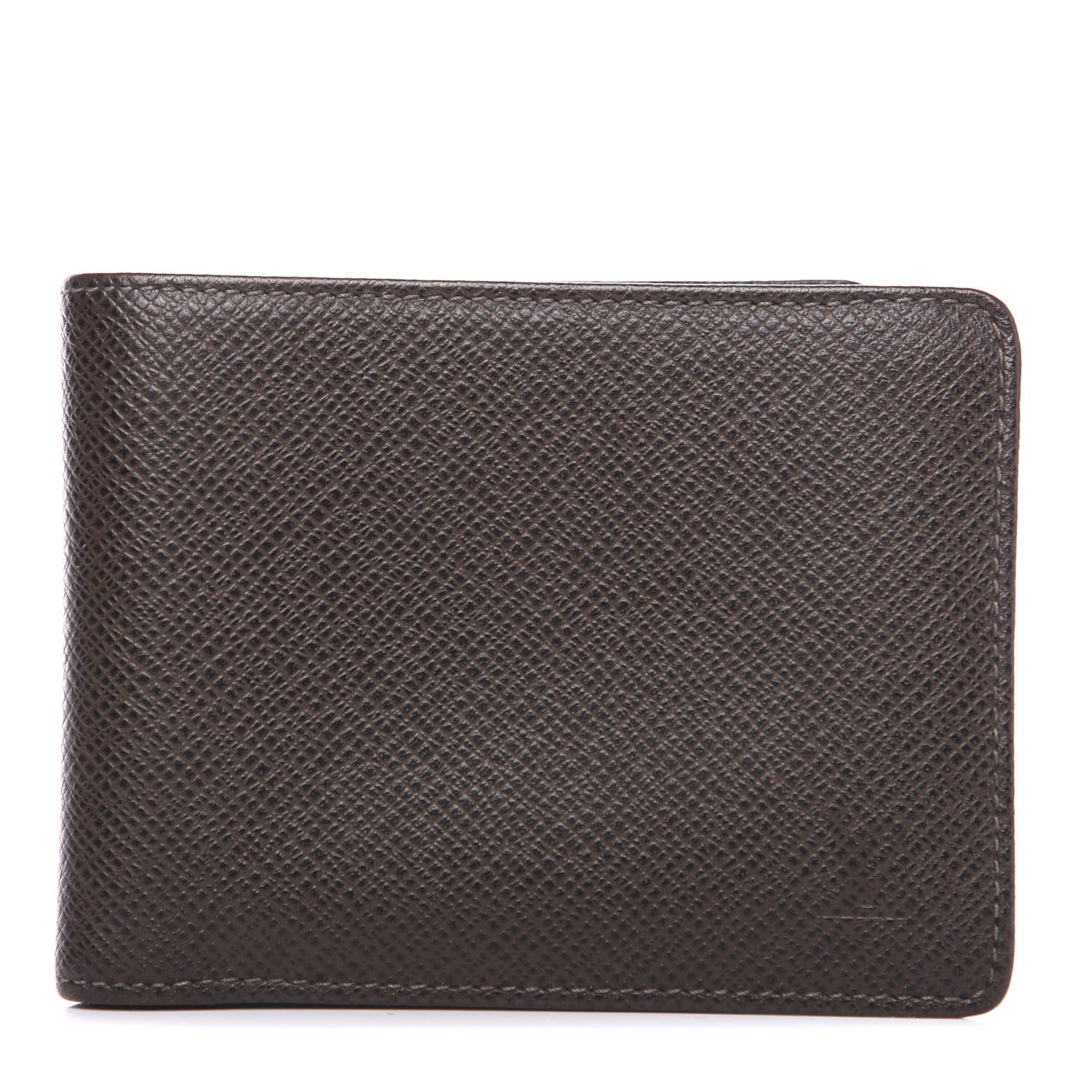 Louis Vuitton Taiga Billfold 6 Credit Card Wallet Grizzli 1 of 8