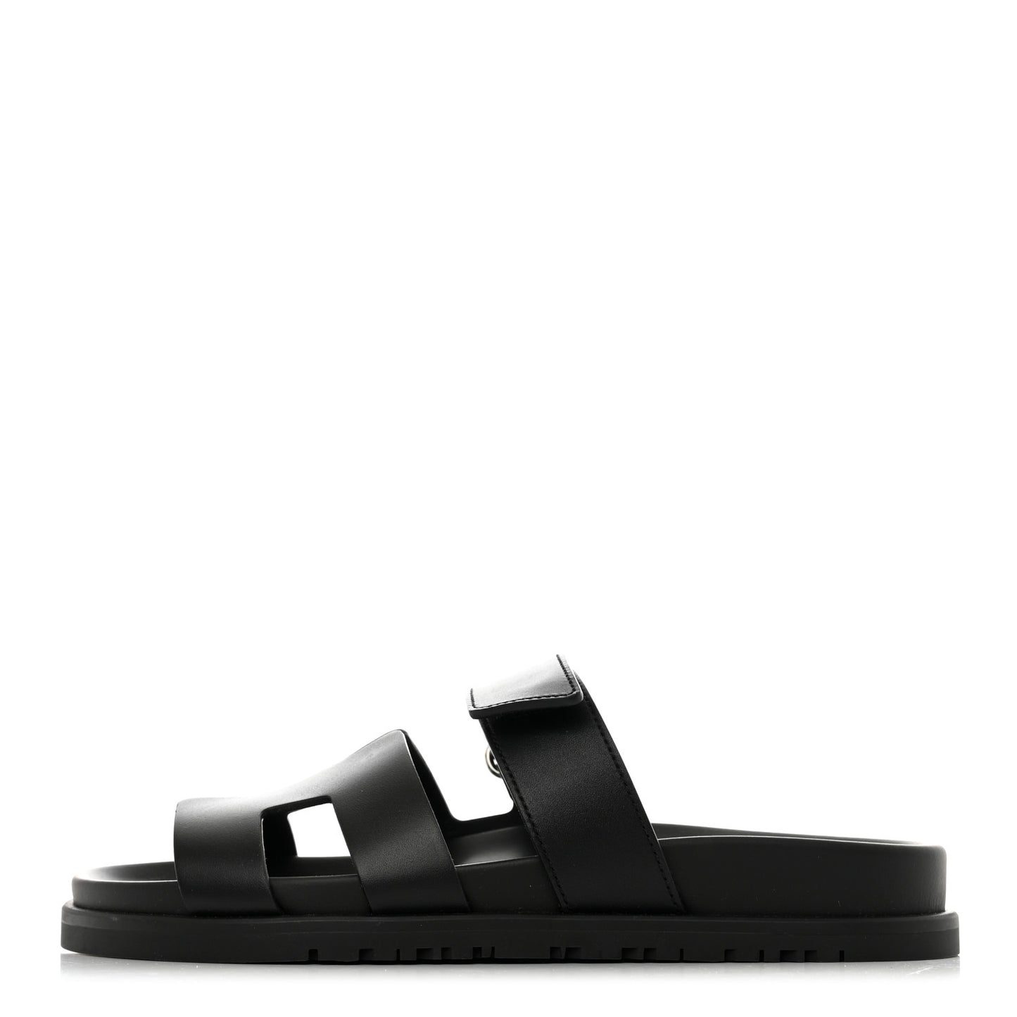 Calfskin Womens Chypre Sandals 36 Black