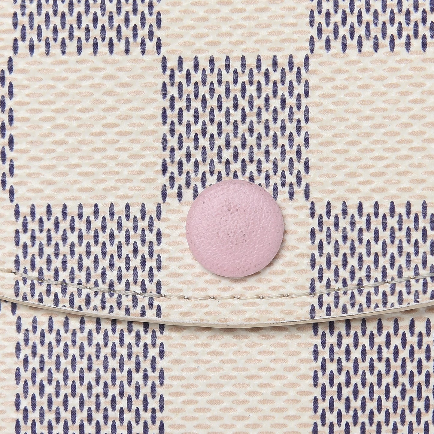 Damier Azur Rosalie Coin Purse Rose Ballerine