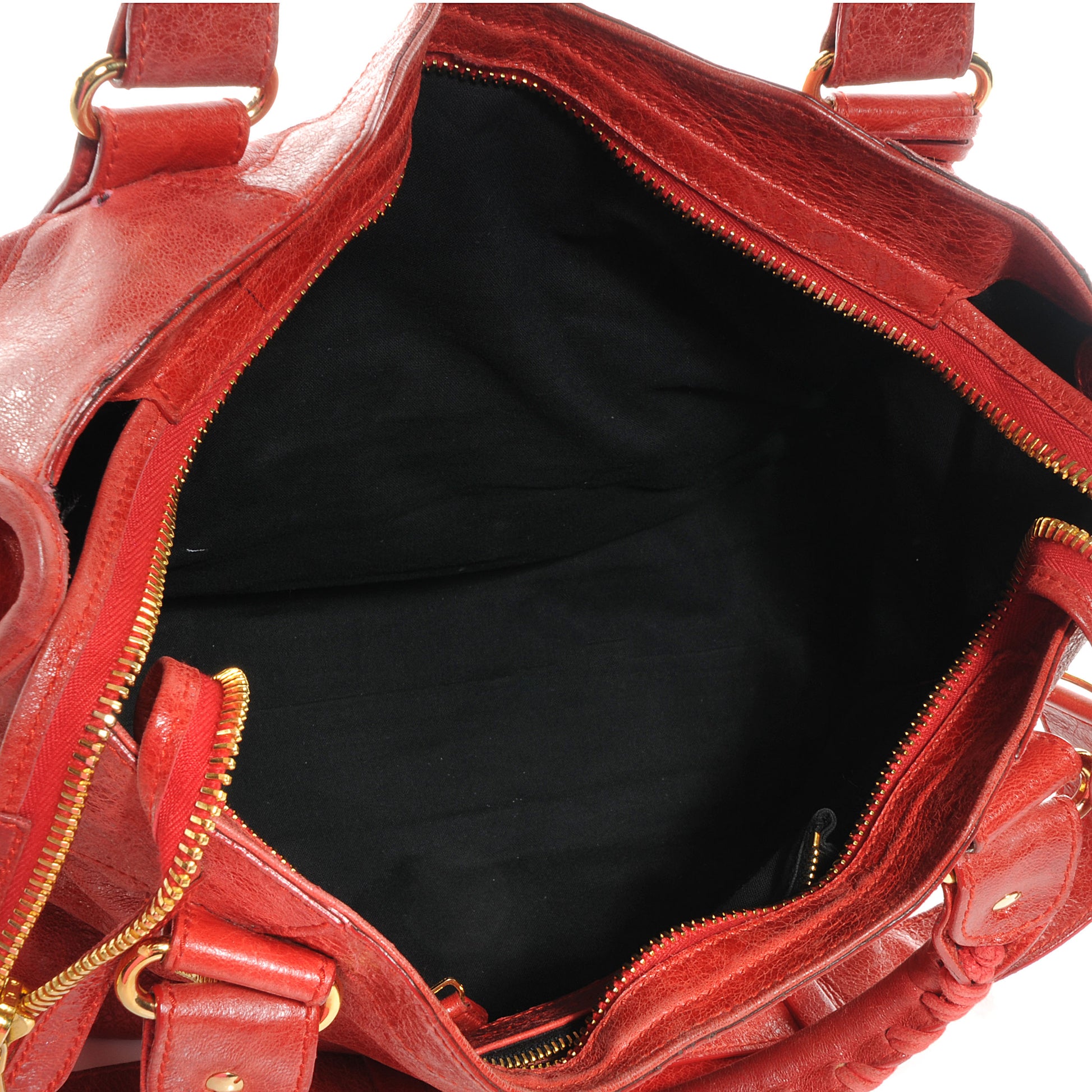 Balenciaga Chevre Giant 21 Gold Hardware City Vermillion 5 of 13