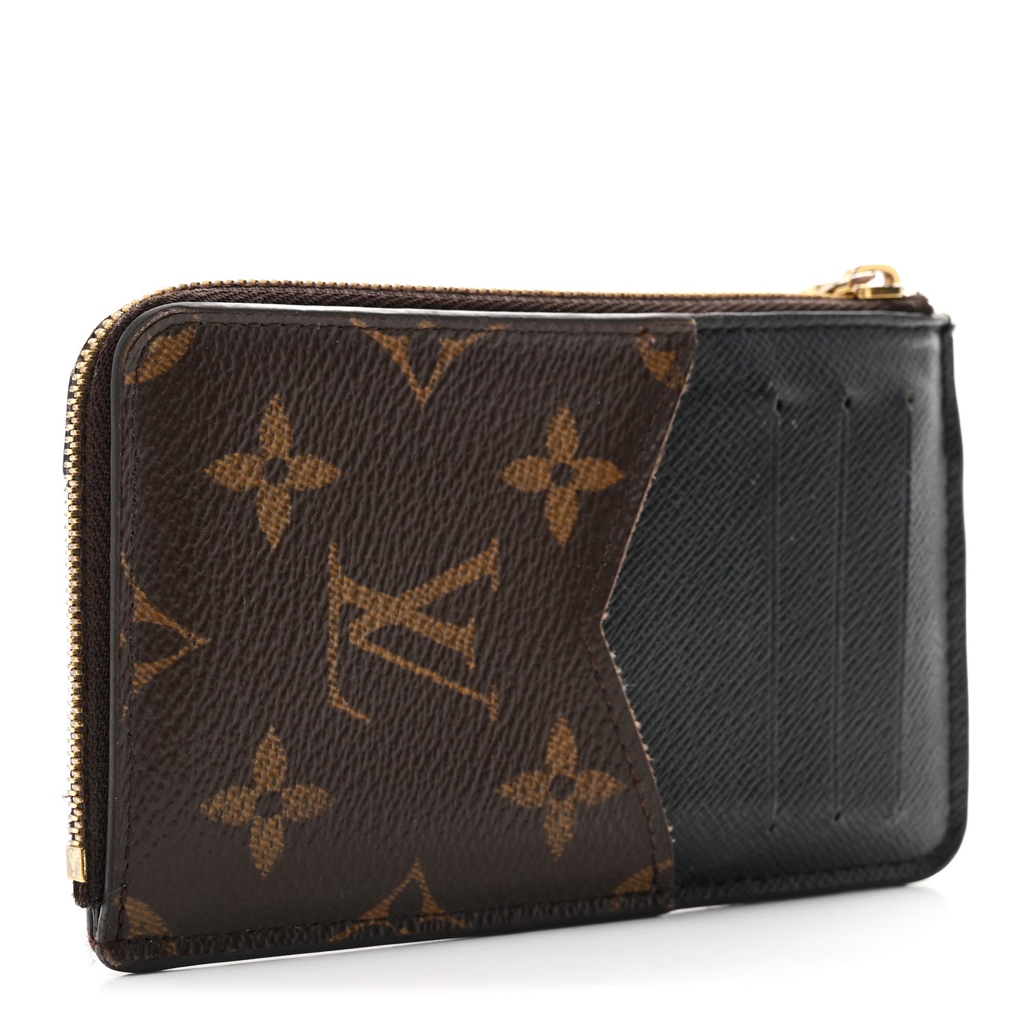 Louis Vuitton Monogram Recto Verso Card Holder Black 3 of 6