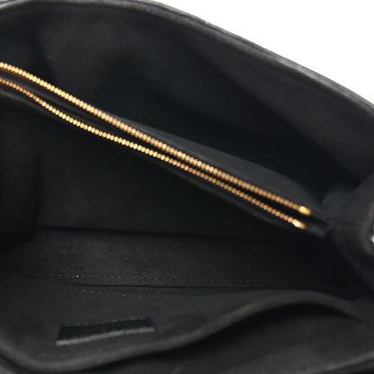 Louis Vuitton Calfskin LV New Wave Chain Bag Black 6 of 9