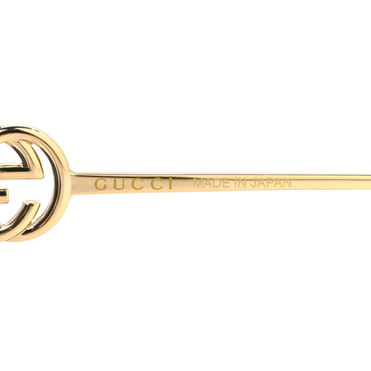 Gucci Square Aviator Sunglasses GG1207SA Gold 5 of 8