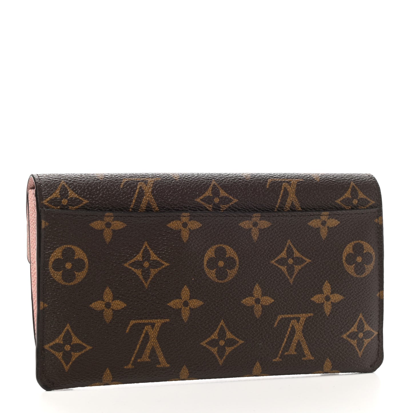 Monogram Jeanne Wallet Rose Ballerine