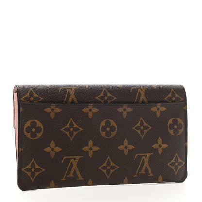 Louis Vuitton Monogram Jeanne Wallet Rose Ballerine 4 of 8
