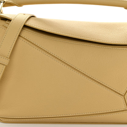 Loewe Calfskin Small Puzzle Bag Dark Butter 7 of 9