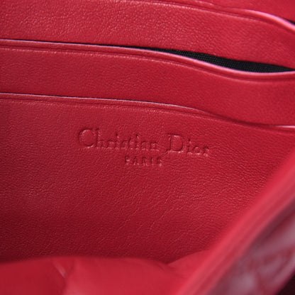 Christian Dior Lambskin Cannage Miss Dior Promenade Pouch Fuchsia 6 of 9