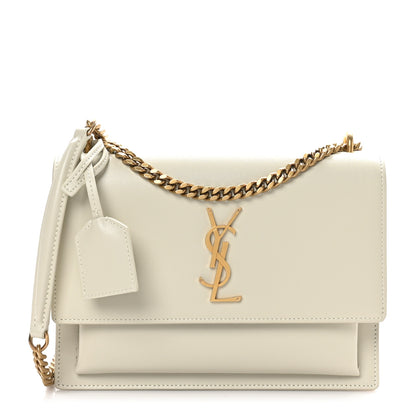 Saint Laurent Calfskin Medium Monogram Sunset Crema Soft 1 of 10