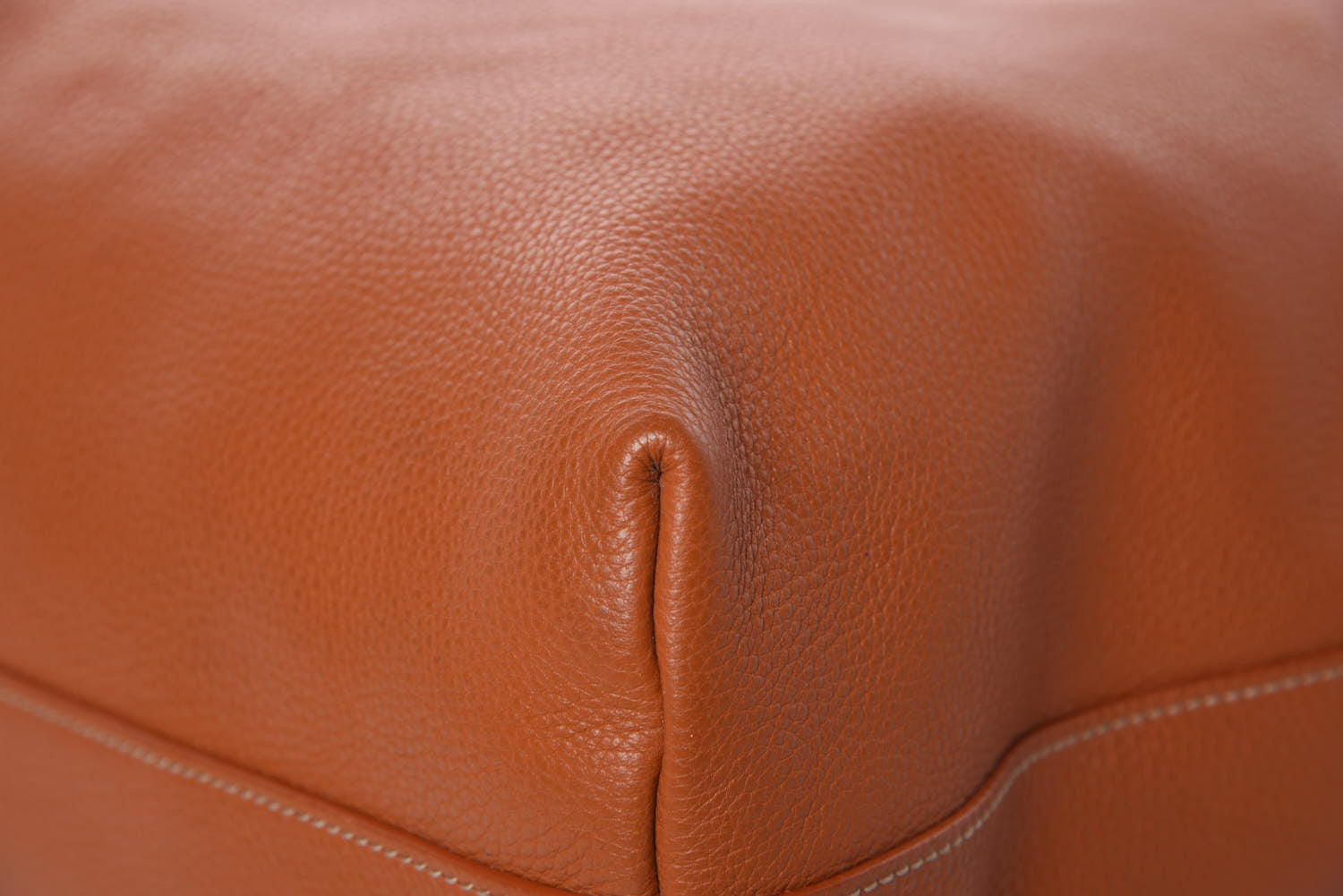 Prada Vitello Daino Shopping Tote Rame 14 of 17
