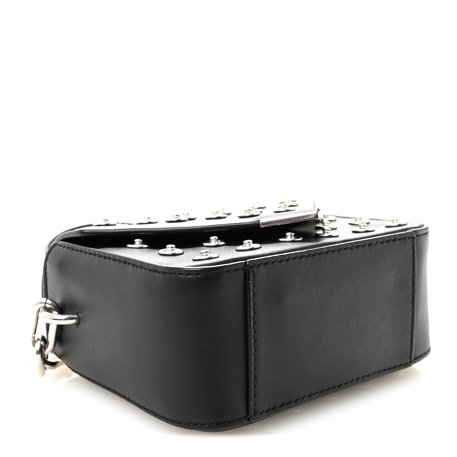 Alexander Wang Calfskin Studded Mini Prisma Envelope Shoulder Black 1766093  – FASHIONPHILE