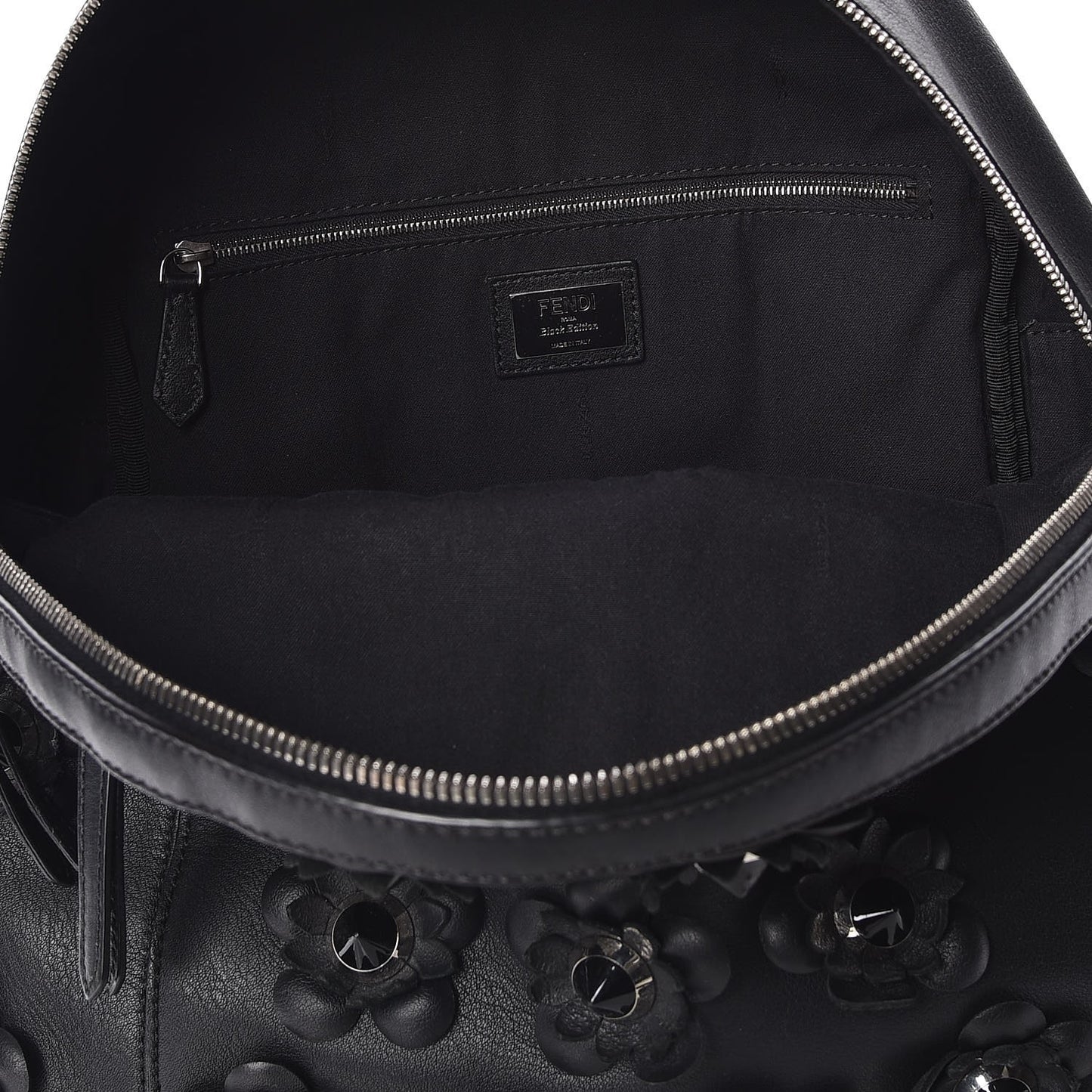 Vitello Dolce All Over Flowerland Large Backpack Black