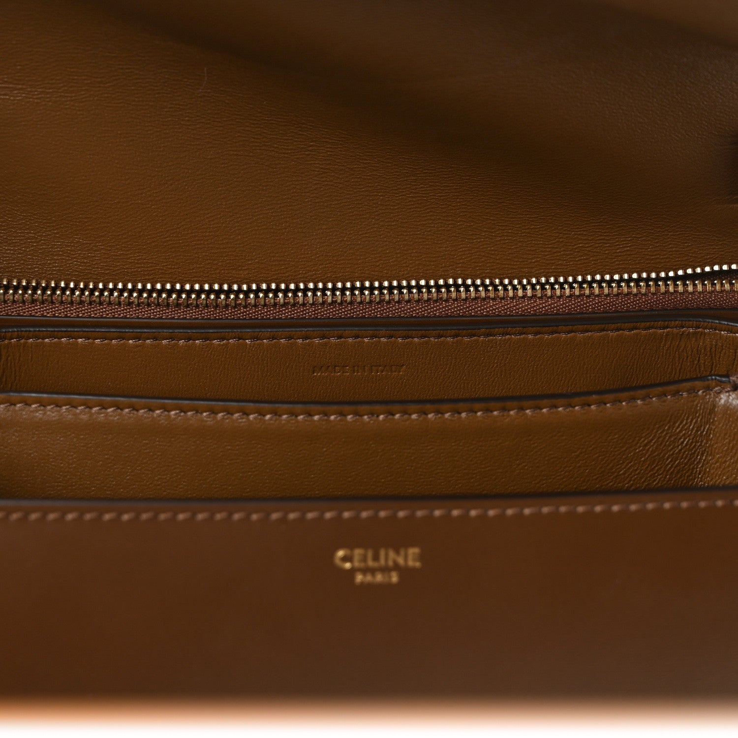 Celine Box Calfskin Medium Classic Box Flap Bag Camel 7 of 10