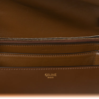 Celine Box Calfskin Medium Classic Box Flap Bag Camel 7 of 10