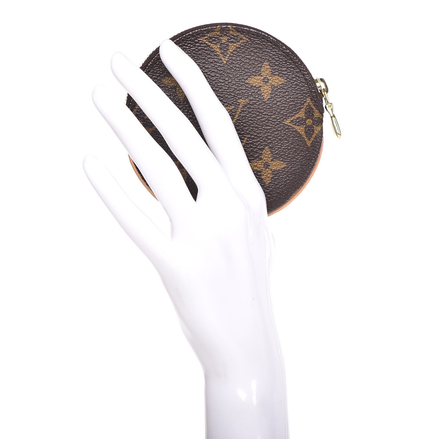 Monogram Round Coin Purse