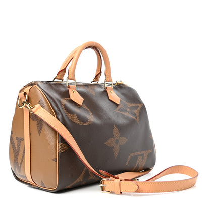 Louis Vuitton Reverse Monogram Giant Speedy Bandouliere 30 3 of 9