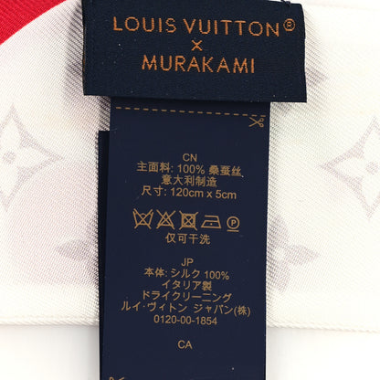 Louis Vuitton LV X TM Silk Monogram Cerises Bandeau White 3 of 3