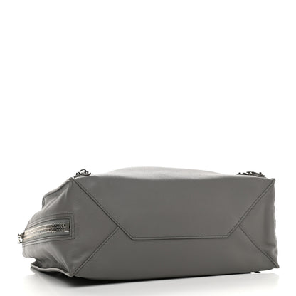 Balenciaga Veau Papier A6 Zip Around Tote Gris Acier 4 of 9